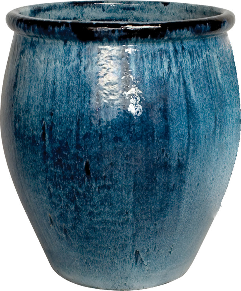 Lip Planter, Quin Blue, Small