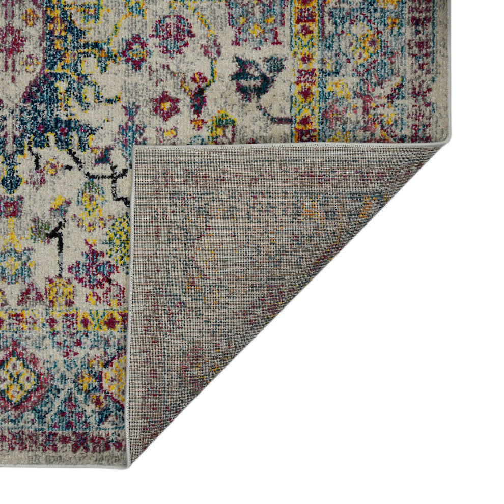 Montana Carrey Area Rug, Gray, 2' x 3', Bordered