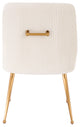 Helen Velvet Dining Chair, Beige