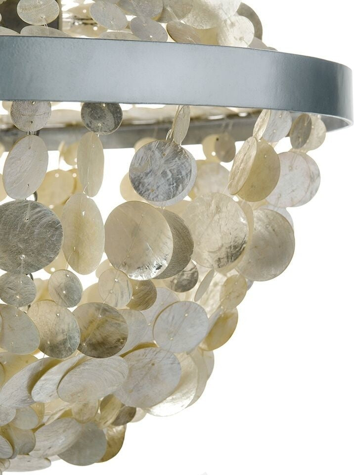 Manor Capiz Chandelier, Champagne