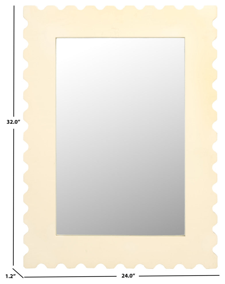 Safavieh Nadia 24" Mirror, White