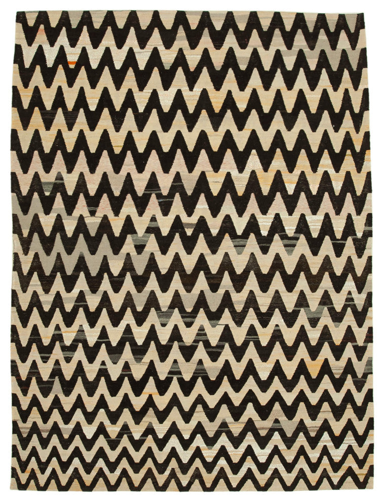 Rug N Carpet - Hand-knotted Turkish 7' 9'' x 10' 6'' Unique Wool Kilim Rug