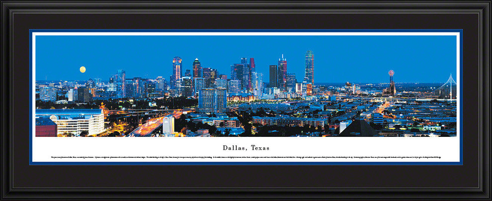 Dallas, Texas, Deluxe Frame