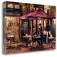 "Bistrot A VIns" By Marilyn Hageman, Giclee Print on Gallery Wrap Canvas