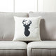 Cottage Icons Throw Pillow Set of 2, Reindeer
