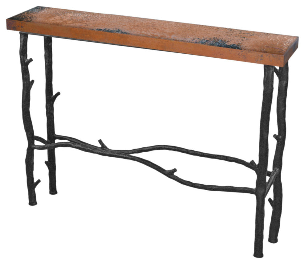 South Fork Small Console Table For 40"x8", Rectangular Top