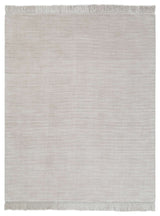 Eva Solid Area Rug, Bisque, 7'9"x9'9"