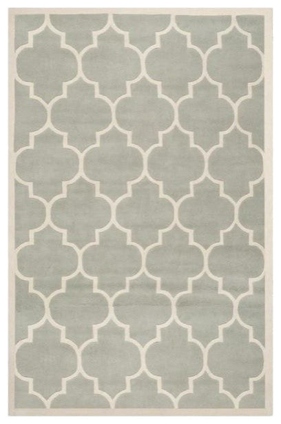 Safavieh Chatham CHT733E 4' Square Gray Rug
