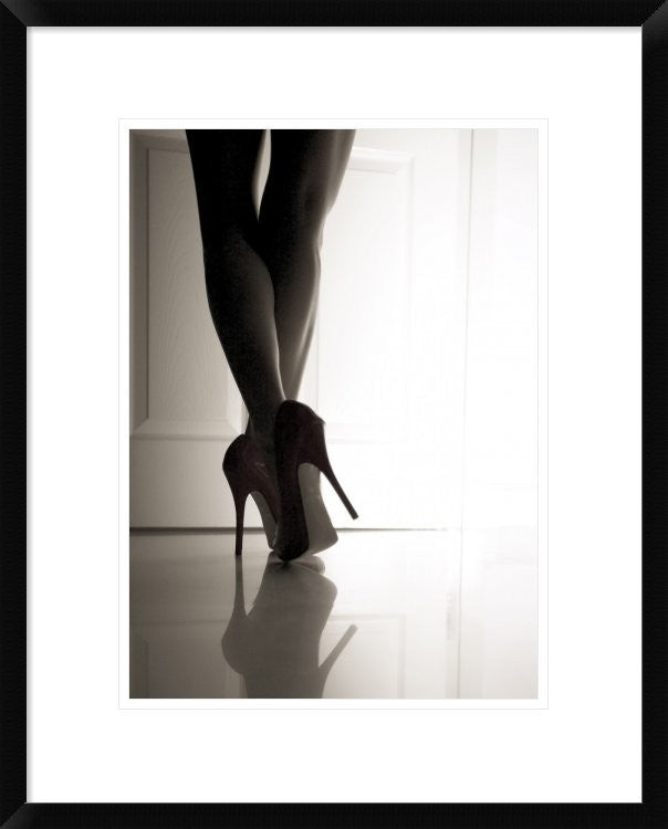 "Red Violin" Framed Digital Print by Erik Schottstaedt, 20"x24"