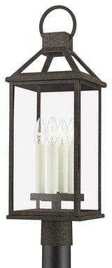 Troy Lighting P2745 Sanders 4 Light 25" Tall Outdoor Single Head - French Iron