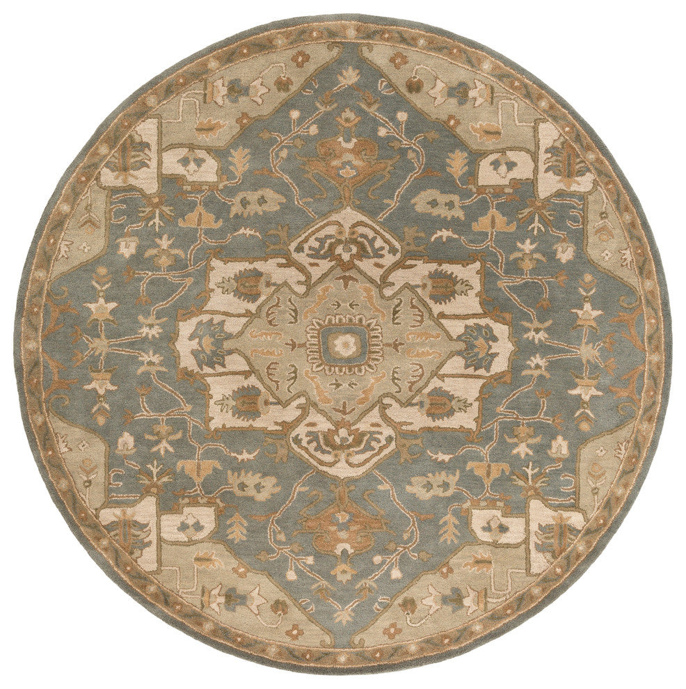 Caesar Area Rug, 9'9", Round