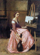 Jean-Baptiste-Camille Corot Corot's Studio Wall Decal