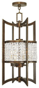 Grammercy Lantern, Hand-Painted Palatial Bronze