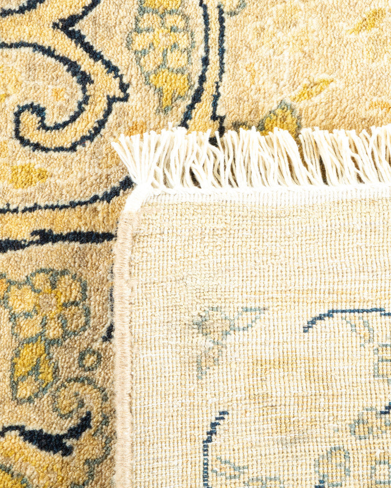 Madison, One-of-a-Kind Hand-Knotted Area Rug, Ivory, 8' 1"x10' 1"