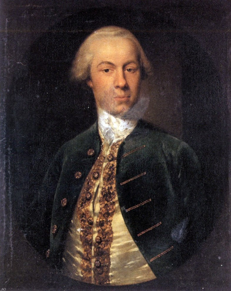 Cosmo Alexander Portrait of General Allanby Govenor of Santa Lucia Wall Decal
