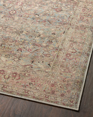 Loloi II Adrian Ocean/Clay Area Rug, 7'6"x9'6"