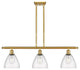 Innovations 516-3I-SG-GBD-754-LED 3 Light Island Light, Satin Gold