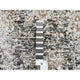 Gray, Hand Knotted Modern Persian Silk With Wool Mat Rug, 2'1"x3'0"