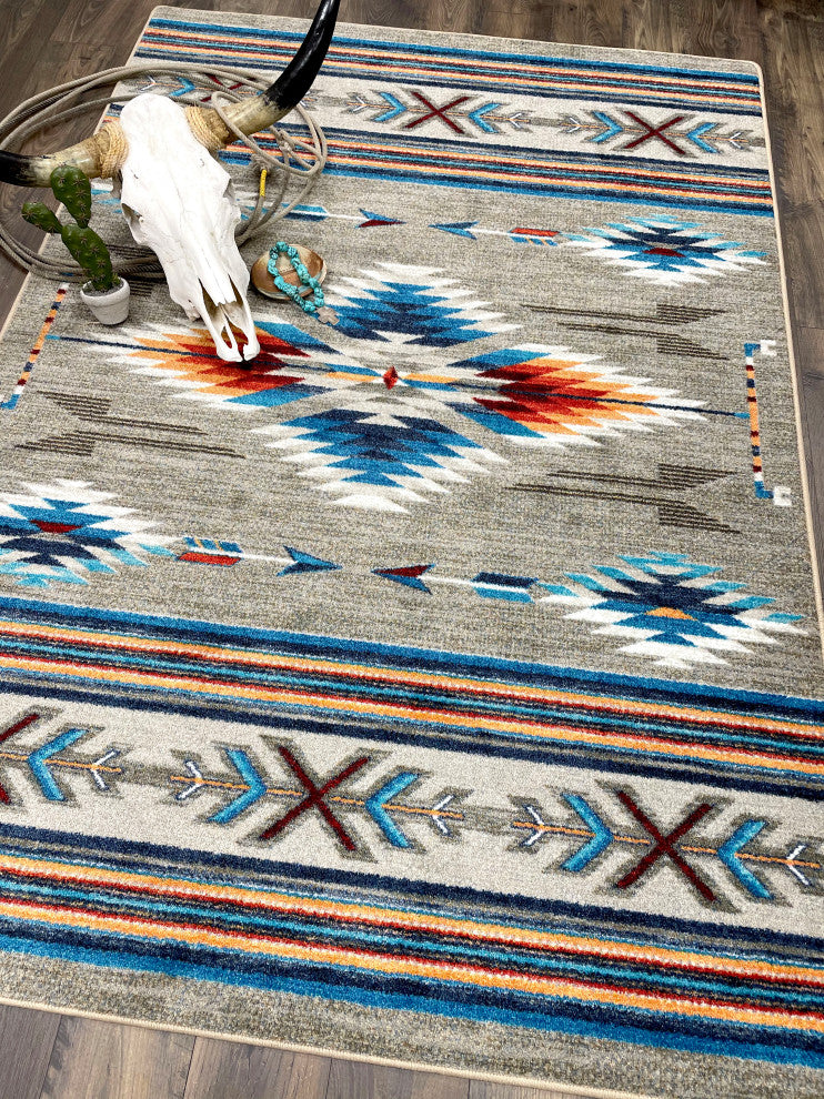 Flight Path, Gray, 8' Round