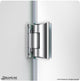 DreamLine Unidoor Frameless Hinged Shower Door, Oil Rubbed Bronze, 30"-31"