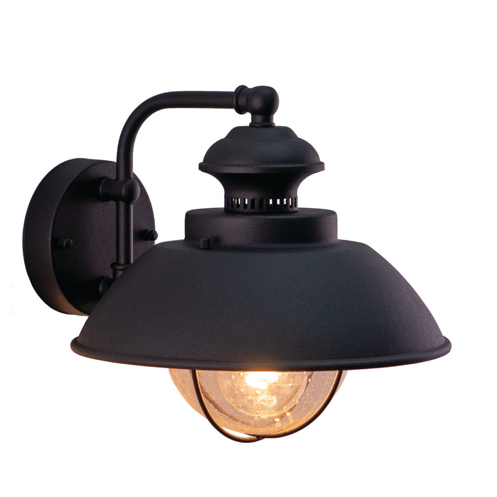 Harwich 10" Outdoor Wall Light Textured Black