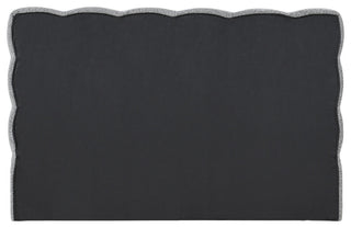Deco Boucle Fabric Full Bed, Grey, Full