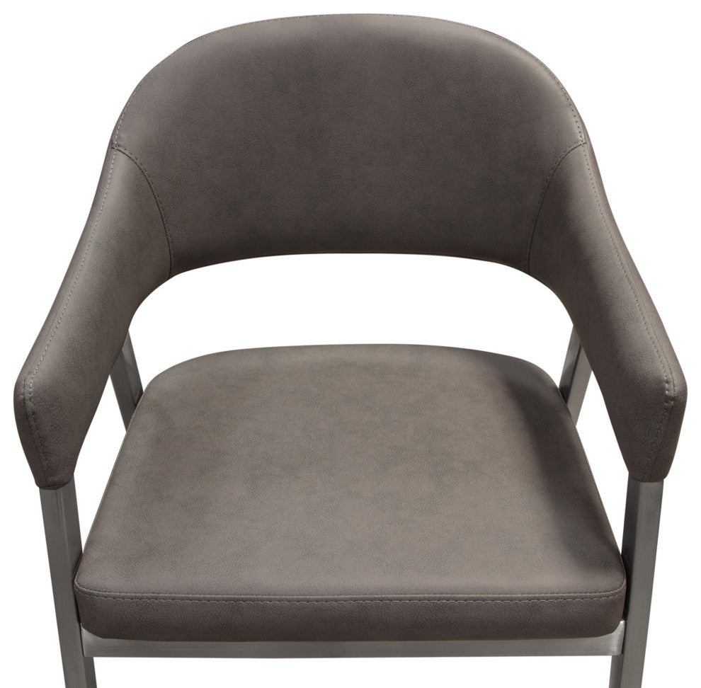 Adele 2 Accent Chairs, Gray