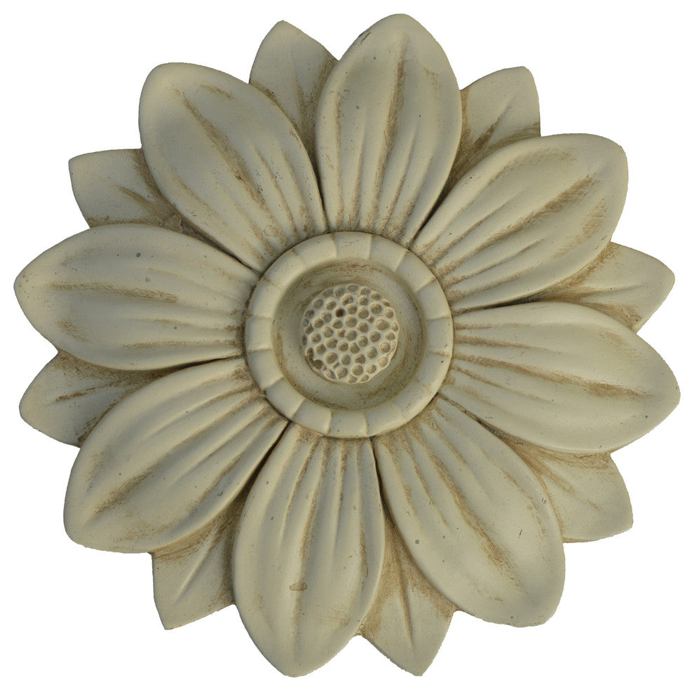 Urbanest Bloom Drapery Medallion, Ivory, Set of 2