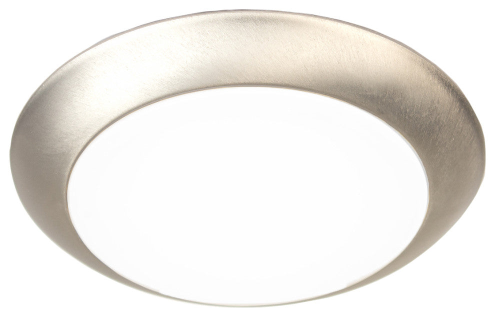 Disc LED Energy Star Flush Mount, Nickel