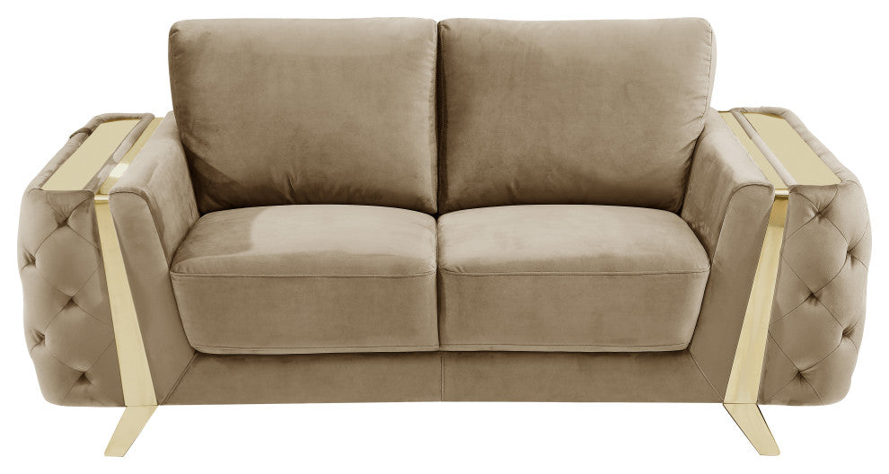 Lorenzo Velvet  Loveseat