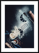 "Baking Recipe: Croissant" Framed Digital Print by Dina Belenko, 32x44"