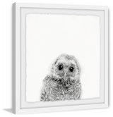 "Those Big Eyes" Framed Painting Print, 24"x24"