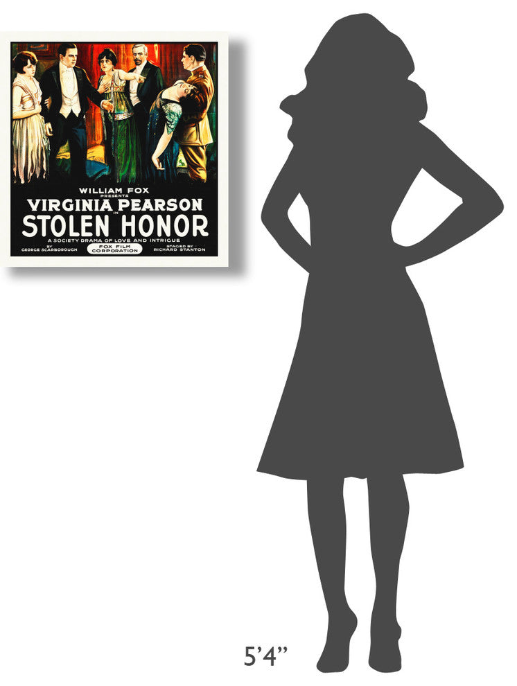 "Stolen Honor" Stretched Canvas Giclee by Hollywood Photo Archive, 24x24"