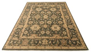 100% Fine Wool Hand Knotted Raven Vernon VN-05 Area Rug by Loloi, 5'6"x8'6"