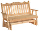 Pine Royal English Glider, Unfinished, 4 Foot