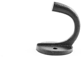 10 Hook Wrought Iron Black RSF Coat 1 1/2" X  1 3/4" |