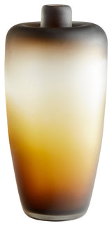 Jaxon Vase, Amber Swirl, Medium