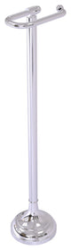 Free Standing European Style Toilet Tissue Holder, Polished Chrome