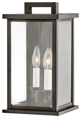 Hinkley Weymouth Medium Wall Mount Lantern, Oil Rubbed Bronze