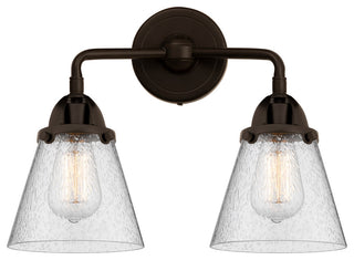 Small Cone Bath Vanity Light, Oil Rubbed Bronze, Seedy, Seedy