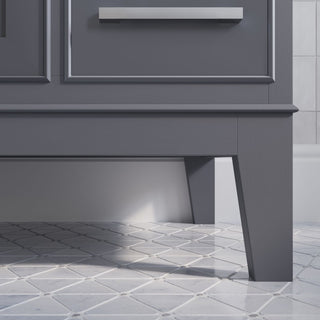 Fairmont Bathroom Vanity, Single Sink, 42", Maple Gray, Freestanding