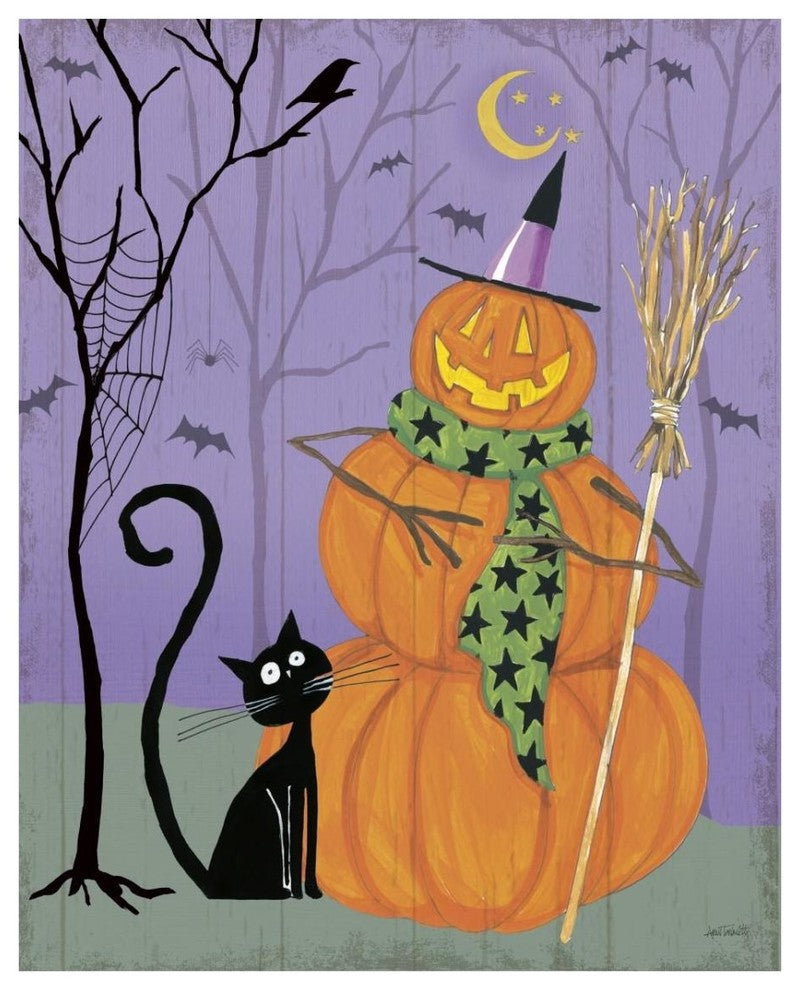 "Happy Haunting V" Digital Paper Print by Anne Tavoletti, 24"x30"