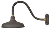 Foundry 1-Light Outdoor Wall Mount, Museum Bronze