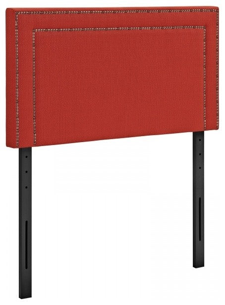 Jessamine Twin Upholstered Fabric Headboard