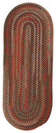 Colonial Mills Rug Wayland Runner Red Runner, Oval