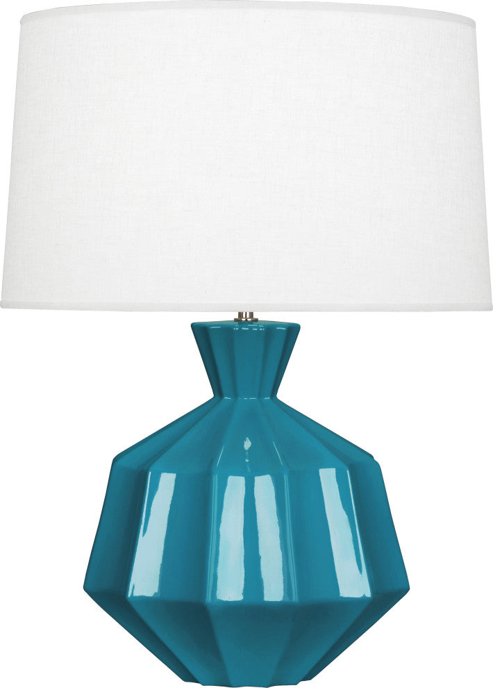 Orion Table Lamp, Peacock