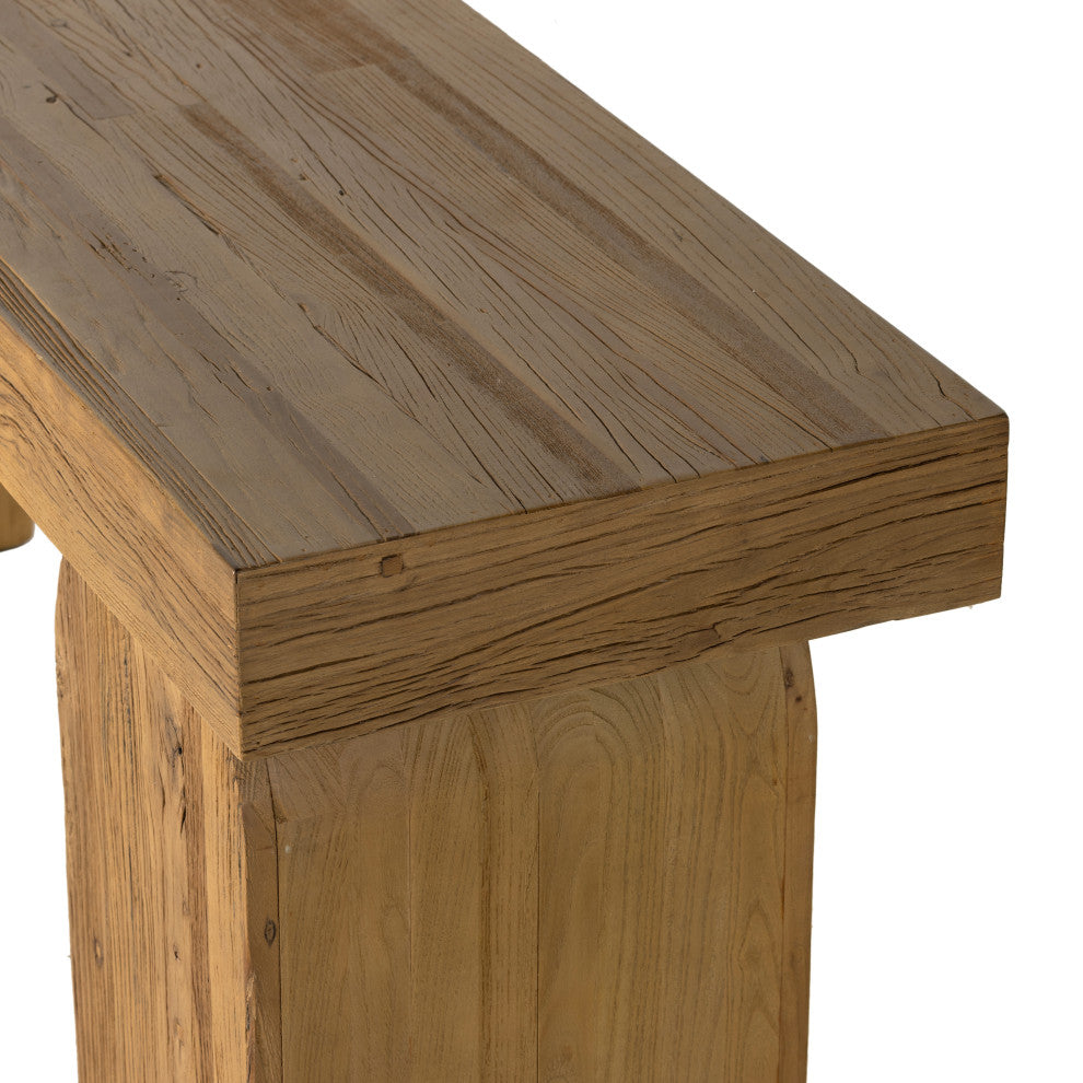 Keane Console Table-Natural Elm