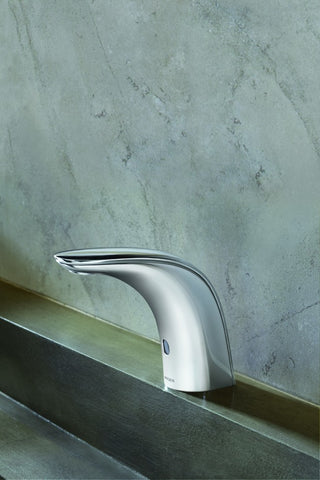 Moen M-POWER Single Hole Bathroom Faucet, 2"x6"x7"