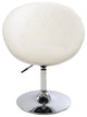 Antoinette Round Tufted Vanity Chair, White