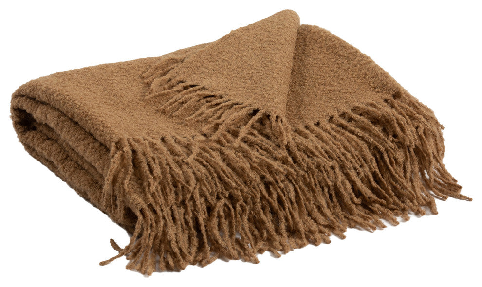 Alpaca Boucle Throw 140x180Cm
